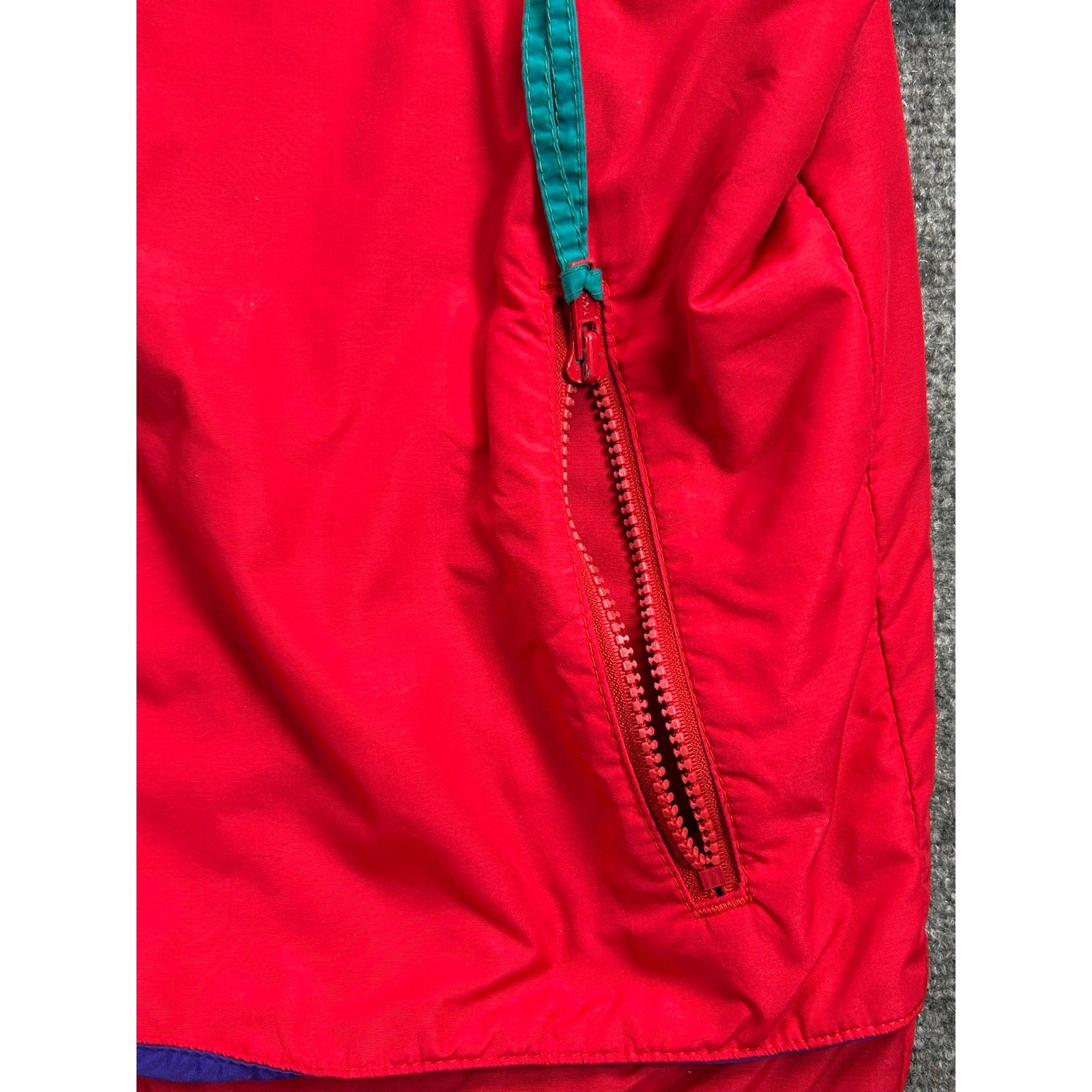 90s Vintage Columbia Powder Keg Ski Jacket Men’s Large Red Purple Made in Korea
