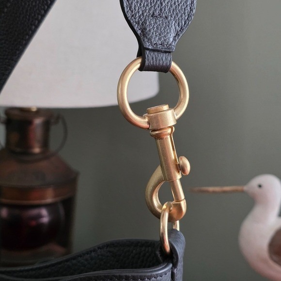 See by Chloe Joan Small Top Handle Bag Black Leather Shoulder Purse