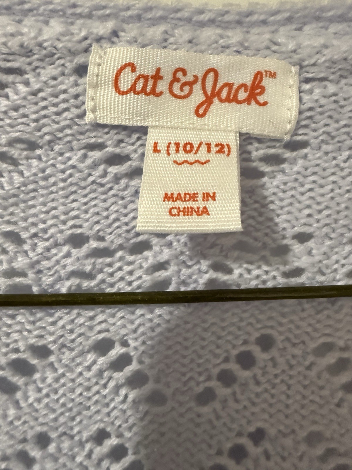 Cat & Jack Large (10/12) Girls Sweater NWT