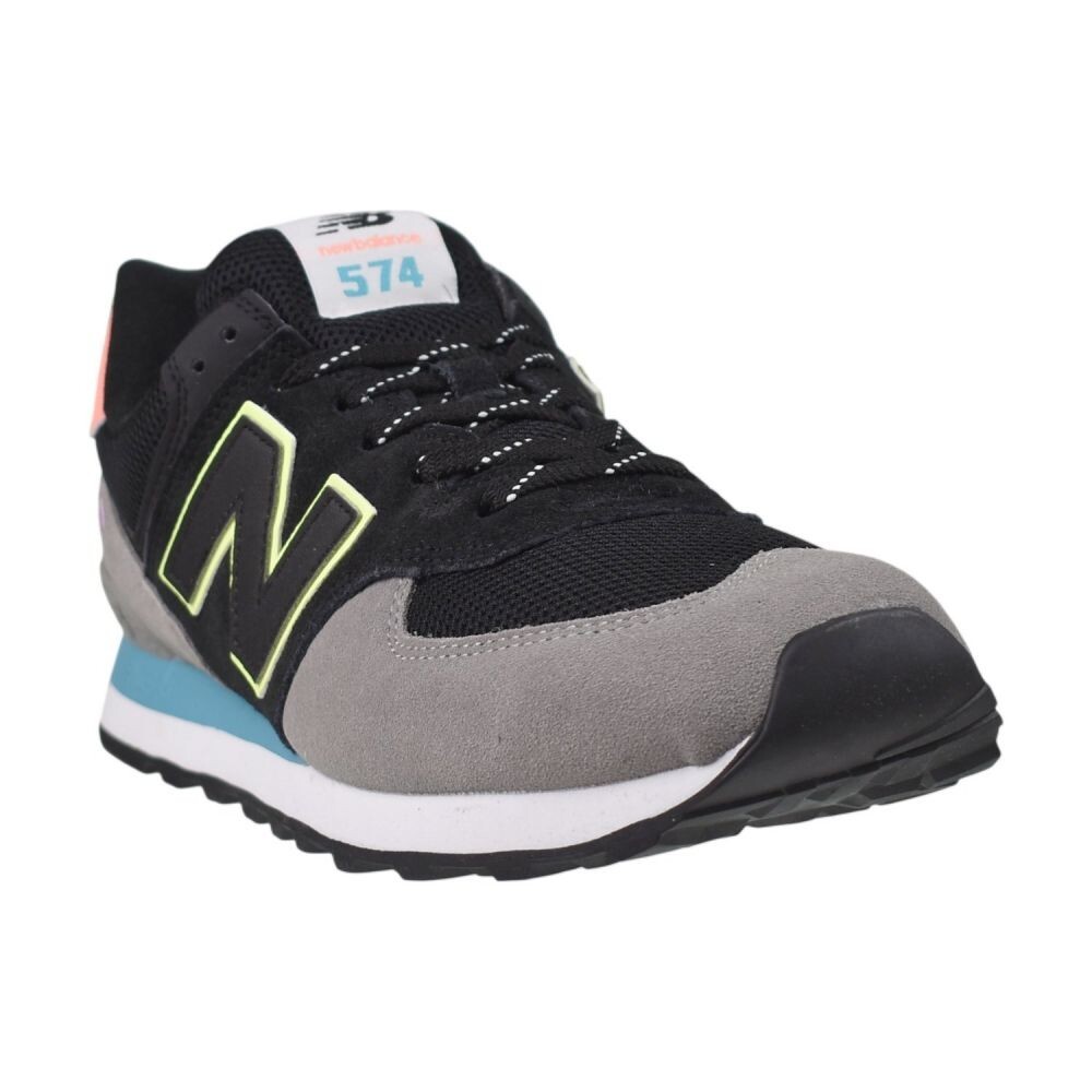 New Balance Classics Men’s Shoes Black/Grey/Neon ml574-ud2