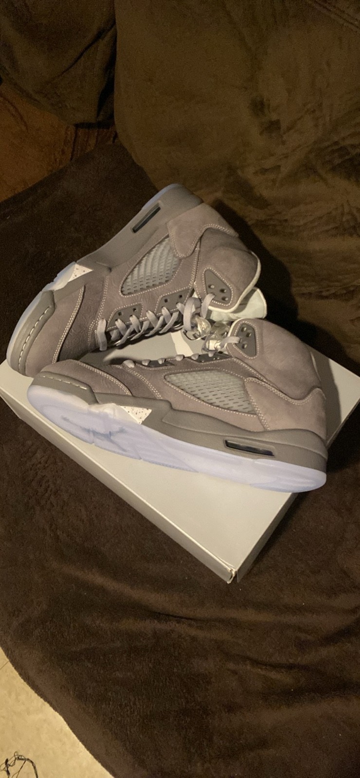 Size 12 – Air Jordan 5 Retro 2026 Wolf Grey