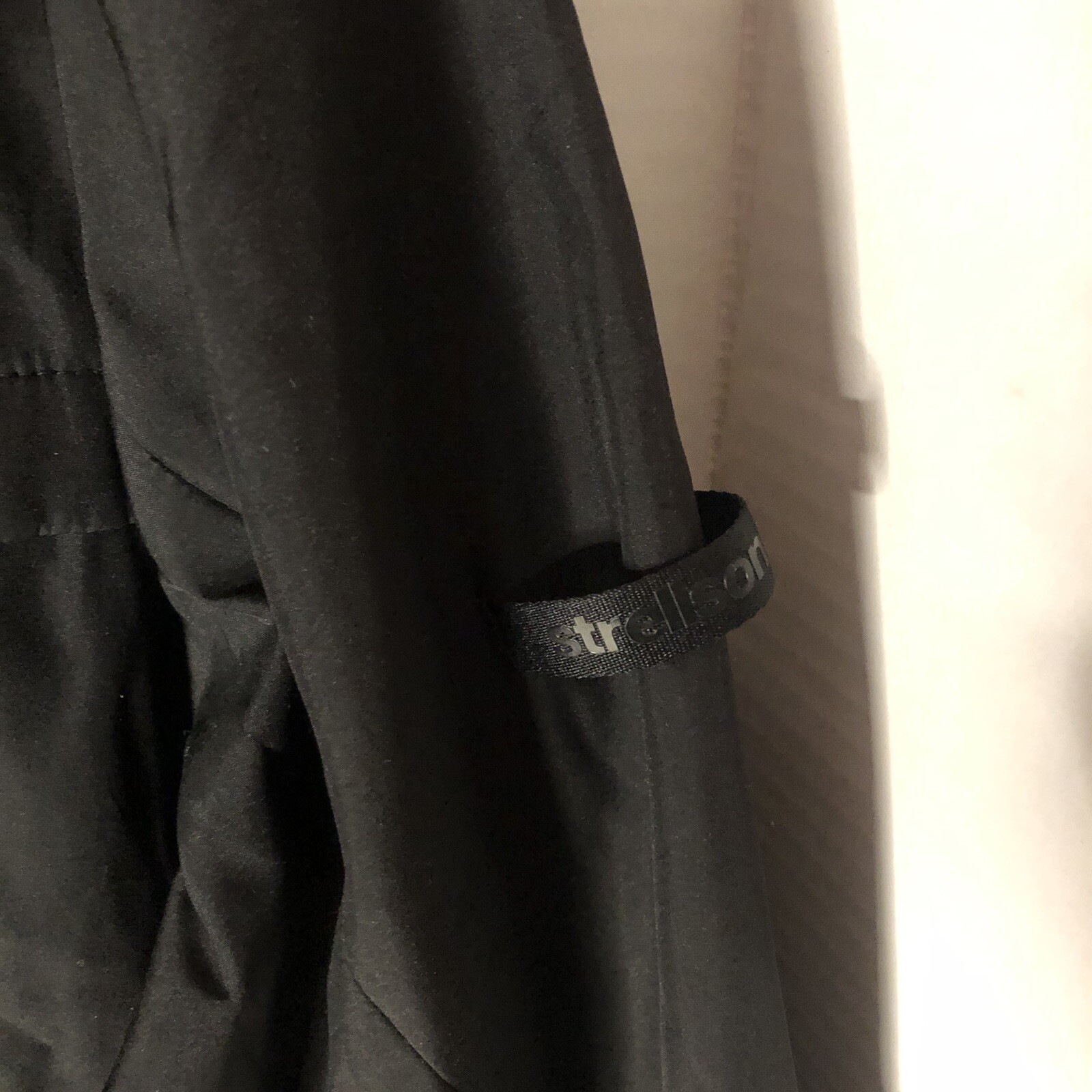 Strellson Switzerland Men’s GR 46 Black “Jetson”Jacket Pockets Full Zip Lined