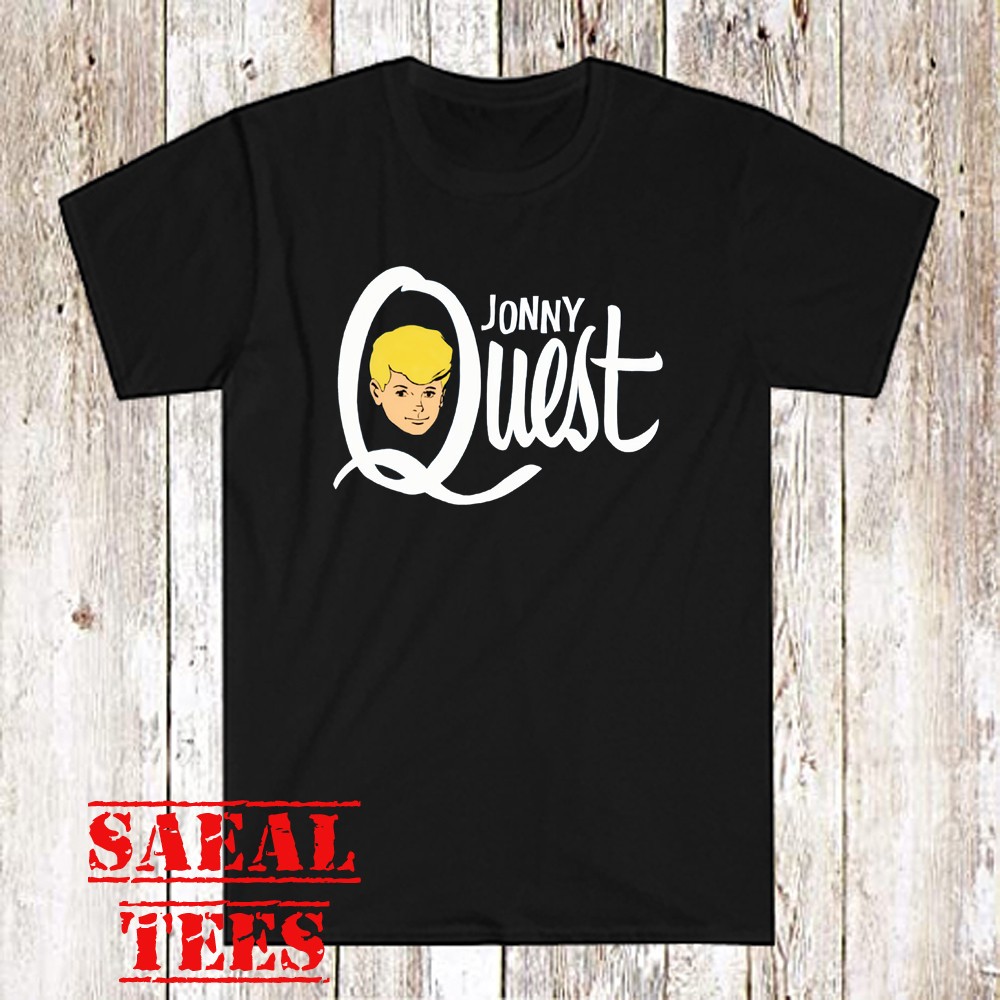 Jonny Quest Men’s Black Size S-5XL
