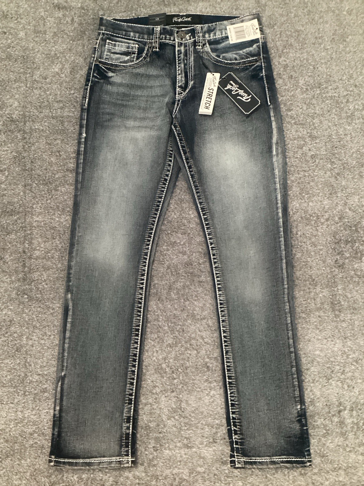 True Luck Straight Slim Fit Comfort Stretch Jeans Size Men’s Size 30×32 NEW