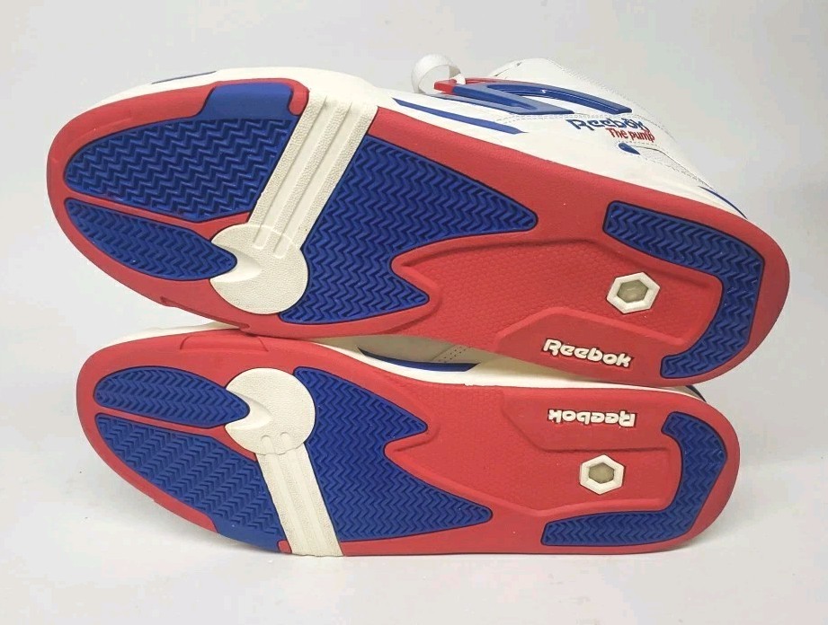 Reebok Basketball Pumps Omni Zone II White Size 12-V.V.N.D.S! FLAWLESS 🔥🧊