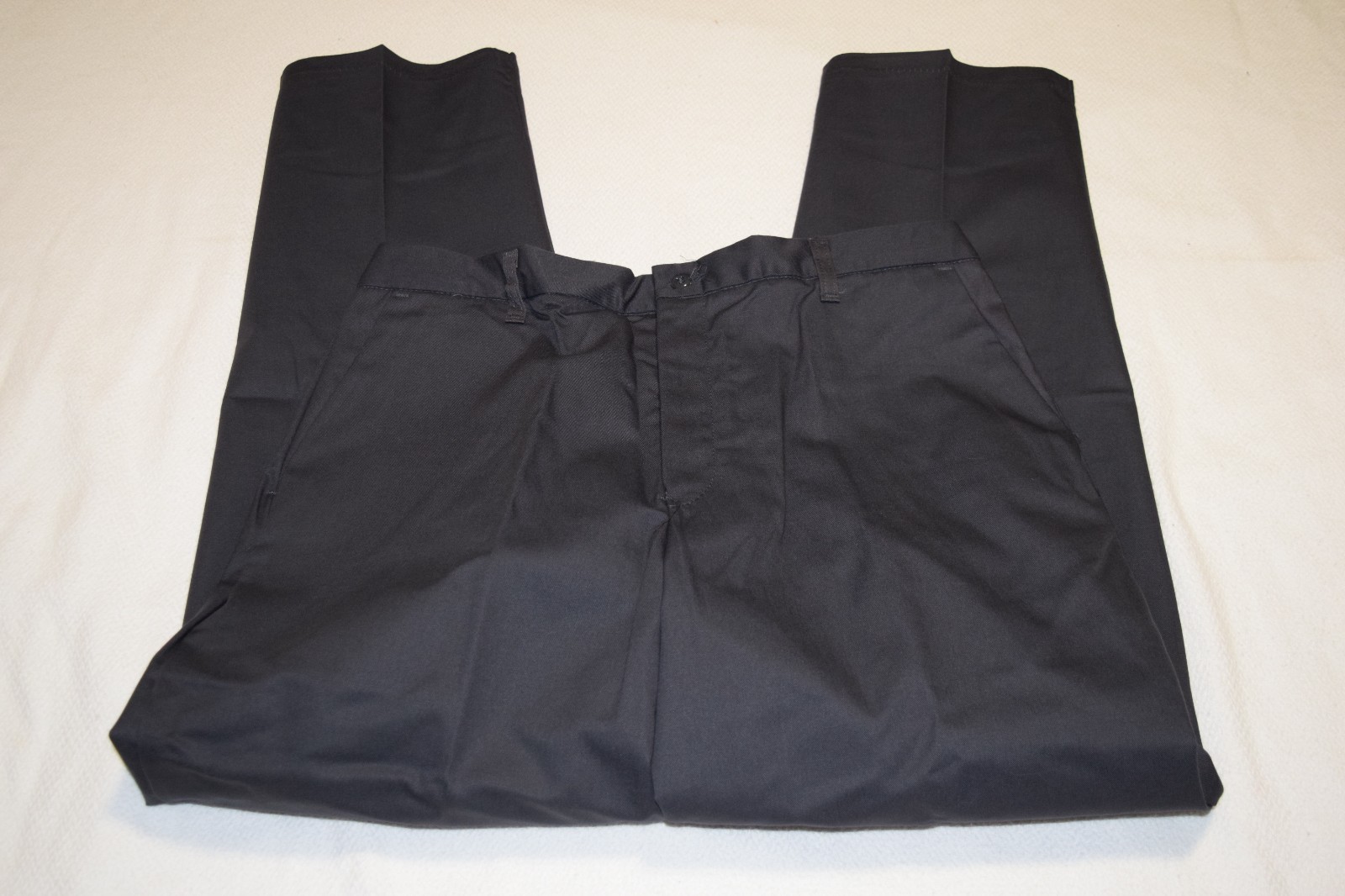 CINTAS COMFORT FLEX CHARCOAL GRAY WORKS PANTS 945-33, 36×32, 34×32