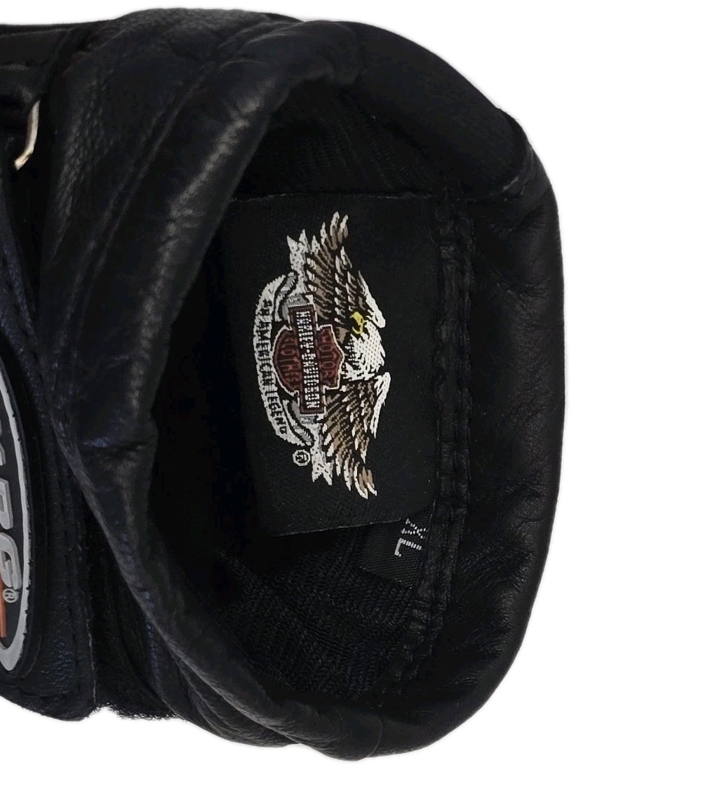 Harley-Davidson FXRG Womens XL Leather Motorcycle Riding Waterproof GTX Gloves