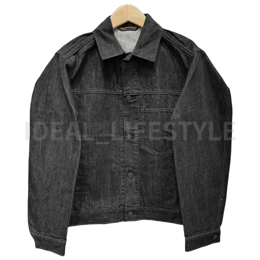 UNIQLO Denim Trucker Jacket S M L XL XXL 3XL 4XL Black Olive Navy 488726 Men NWT