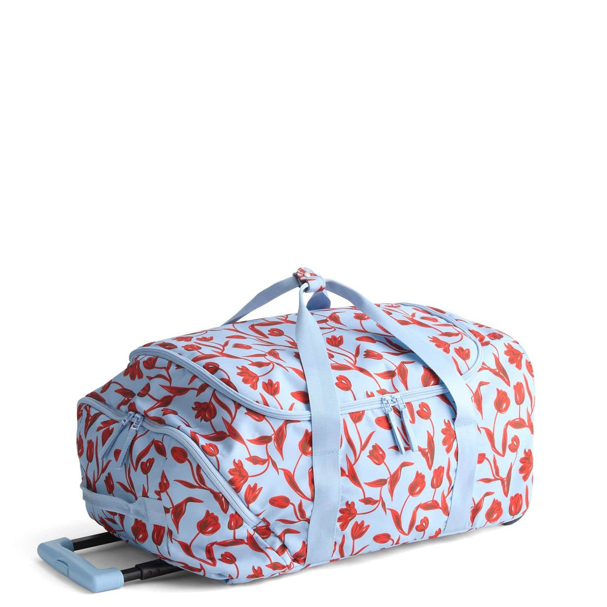 Floating Tulips Vera Bradley WHEELED Carry On Polyester NWT 21w 9.5h 12.75d NWT