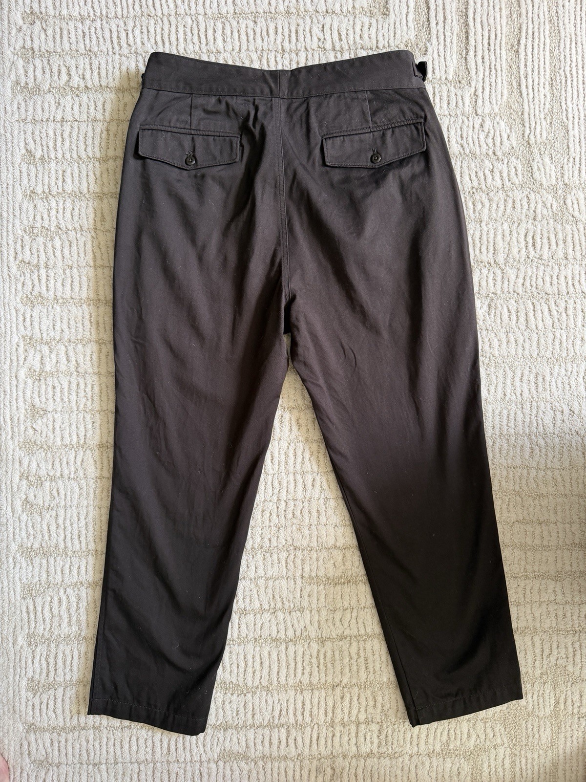 Todd Snyder Italian Lightweight Cotton Gurkha Trouser Cotton Brown Size 34