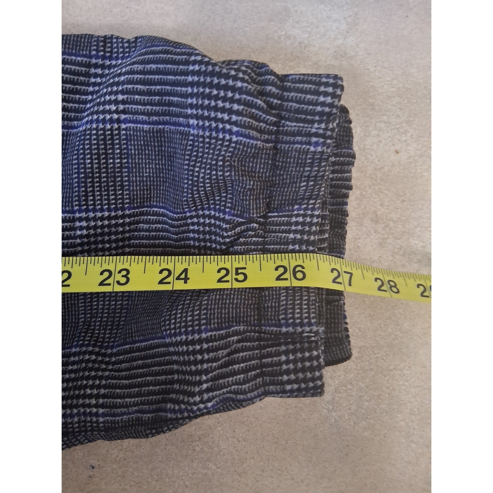 American Eagle Joggers Large Checkered Gray Casual Outdoor Active Unisex Pants