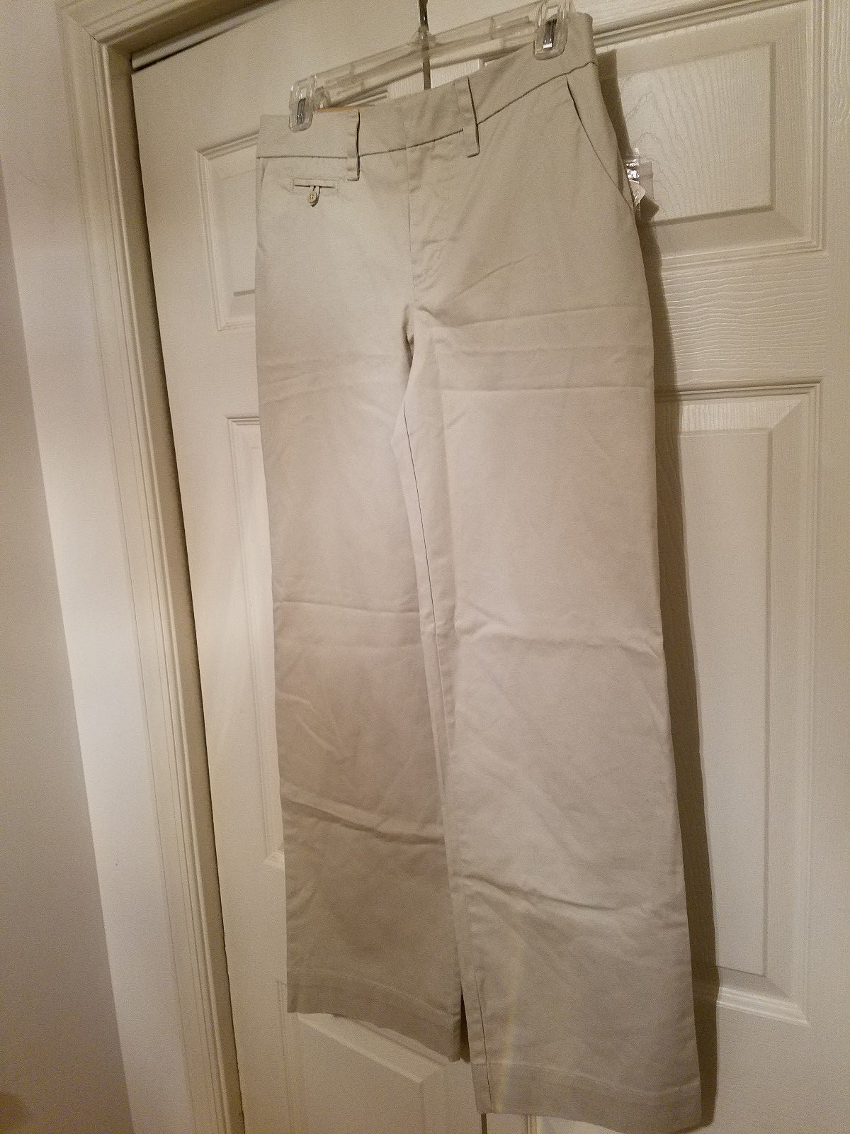 Merona Oyster The Ultimate Khaki Nanotex Fabric Relaxed Size 2 Pants (New)