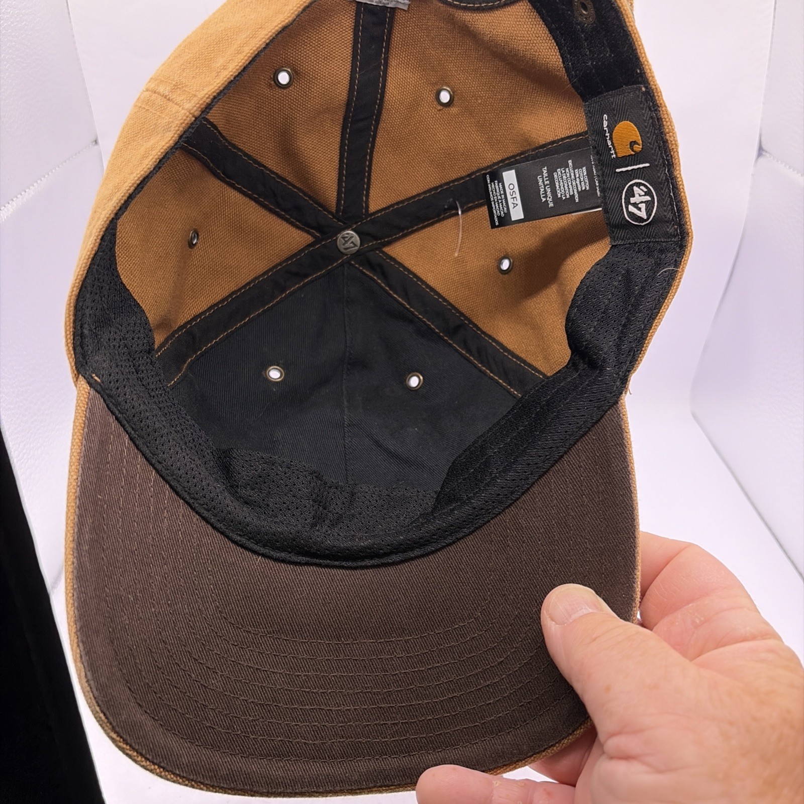 New York Rangers Carhartt Hat Adjustable Strap Embroidered Logo