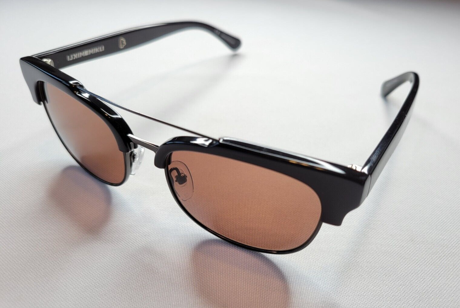 MIKLI BY ALAIN MIKLI ML1324 C002 CHOCOLATE UNISEX SUNGLASSES