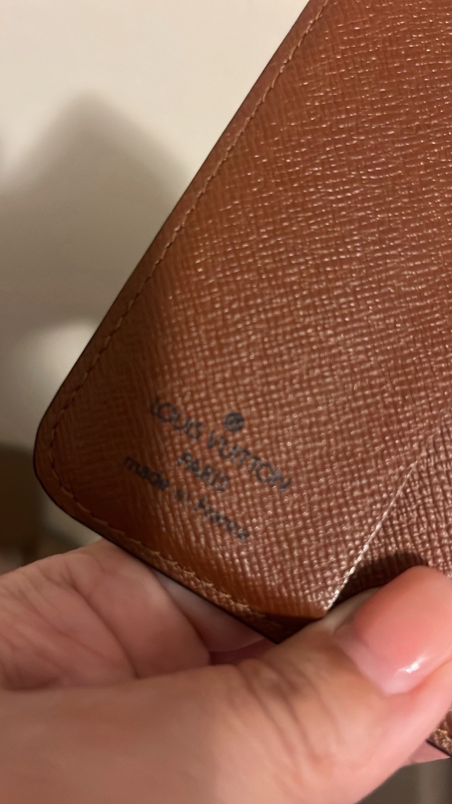Louis Vuitton Monogram Brown Women’s Wallet Snap Flap Zip Coin Pocket