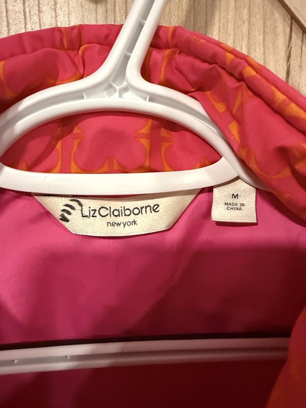 Liz Claiborne Pink Puffer Vest