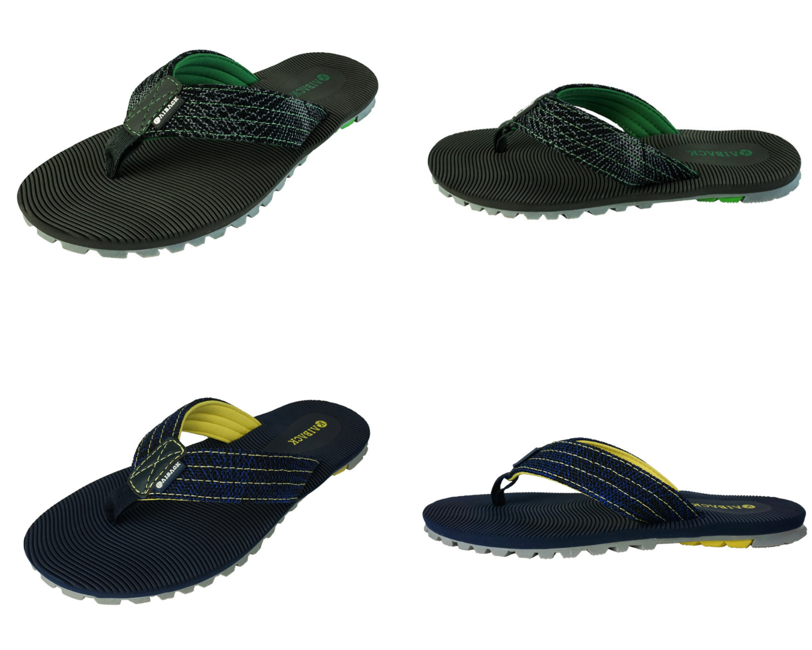Men’s Kaiback Wave Outdoor Sandals | Beach & Sport Flip Flop with Tough Tread