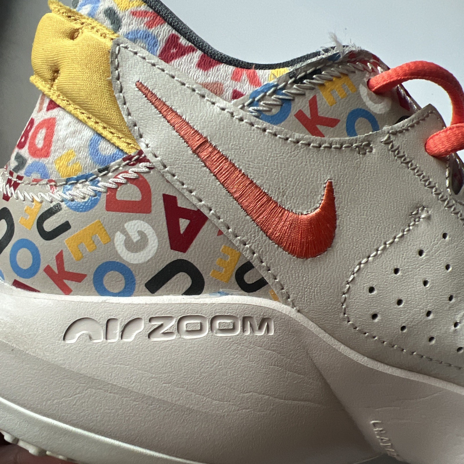 Nike Shoes Size 11.5 Zoom Freak 2 Alphabet Soup 2021 Giannis Letter Bro Sneaker