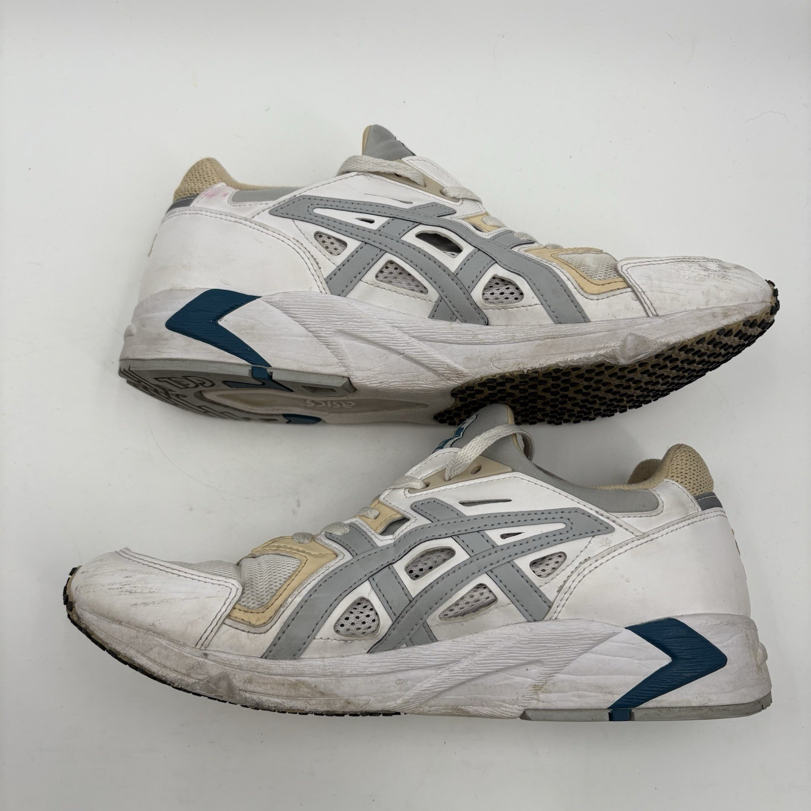 Mens Asics Gel-DS Trainer OG White Mid Grey H704Y SZ 10.5