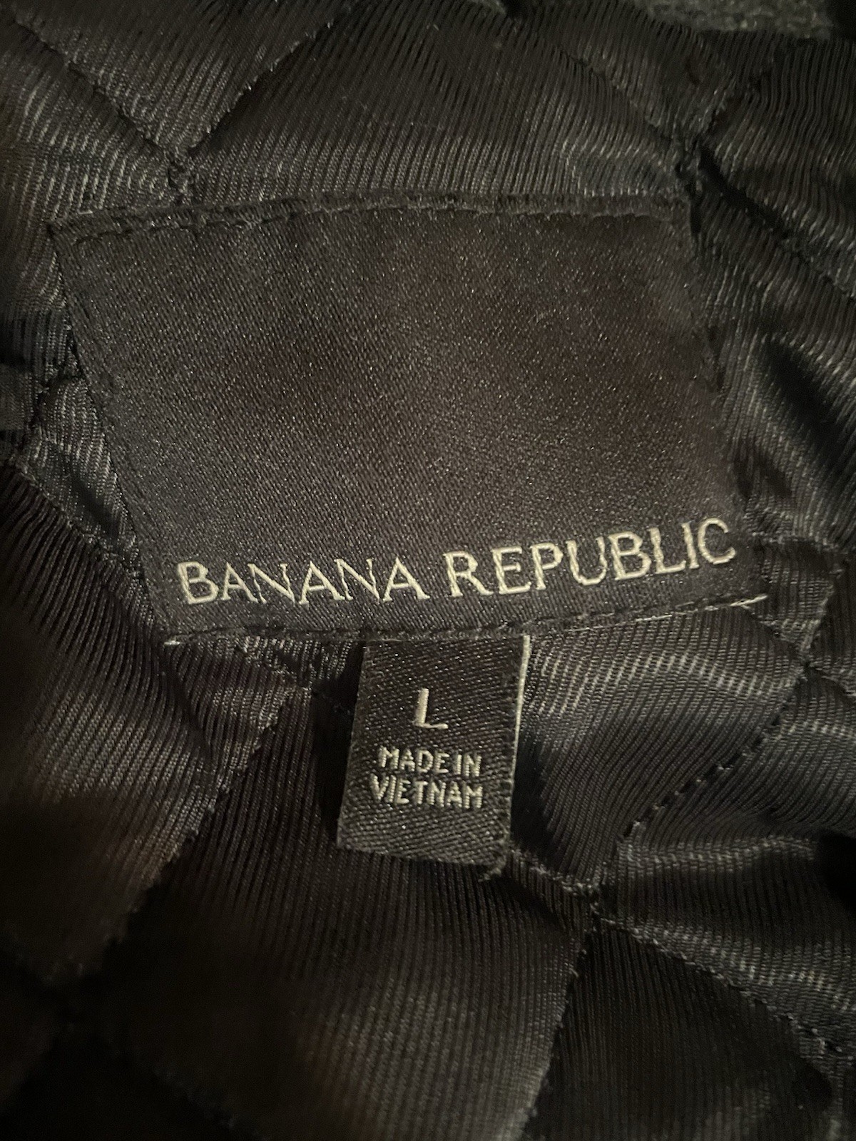 Banana Republic Peacoat Men’s Mario Bellucci Italian Wool Large Gray