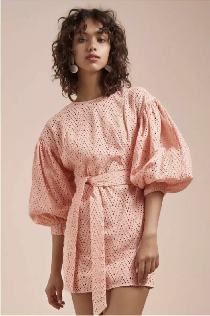 $200 C/MEO COLLECTIVE RUNAWAYS DRESS SIZE SMALL SHERBERT Z192-18