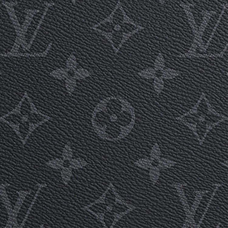 LOUIS VUITTON Toiletry Pouch Monogram Eclipse Pm Black Grey 7.9 x 2.4 x 5.1 in