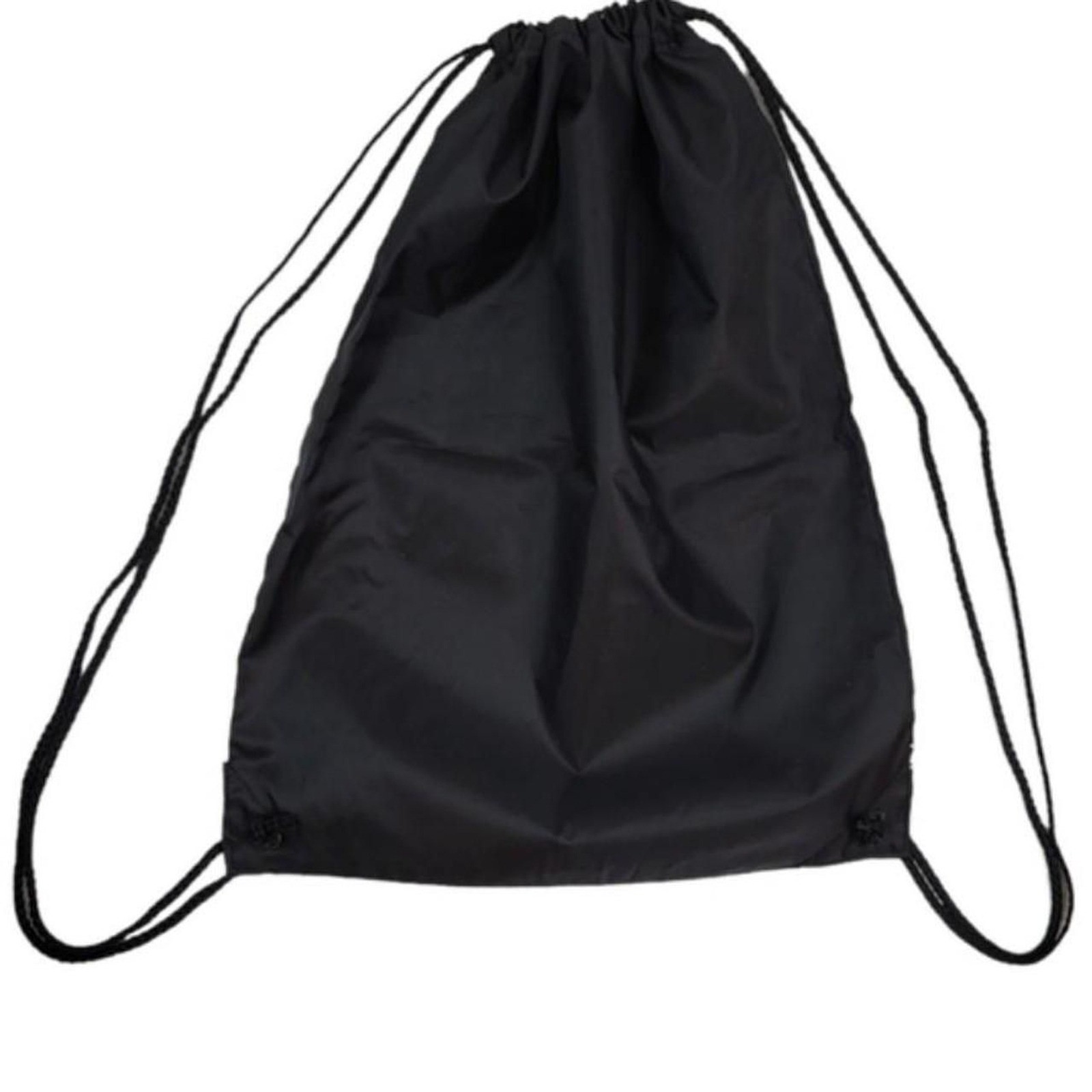 Tous in Heaven Drawstring Rave Backpack 17 In X 13.5 Dark Angel Bear