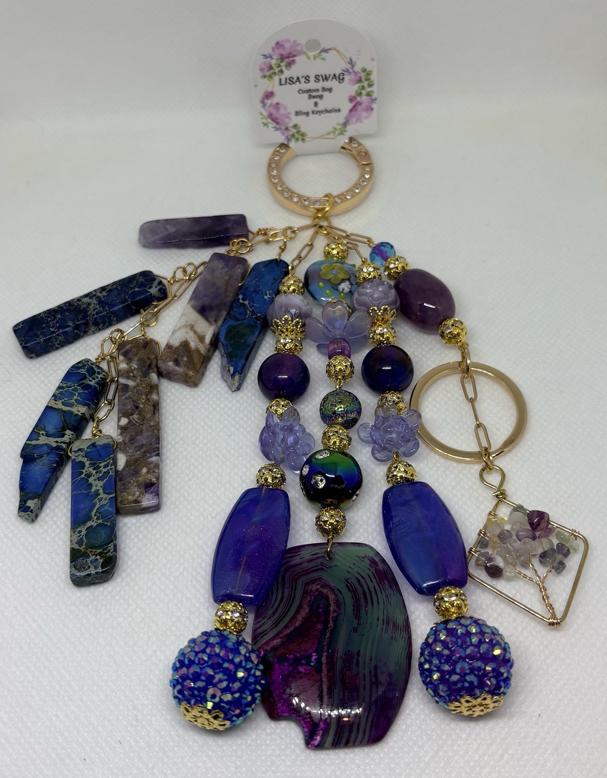 Purse Charm✨Bag Charm✨Bag Swag✨Handmade Bling Keychain✨Handbag Jewelry✨NWT