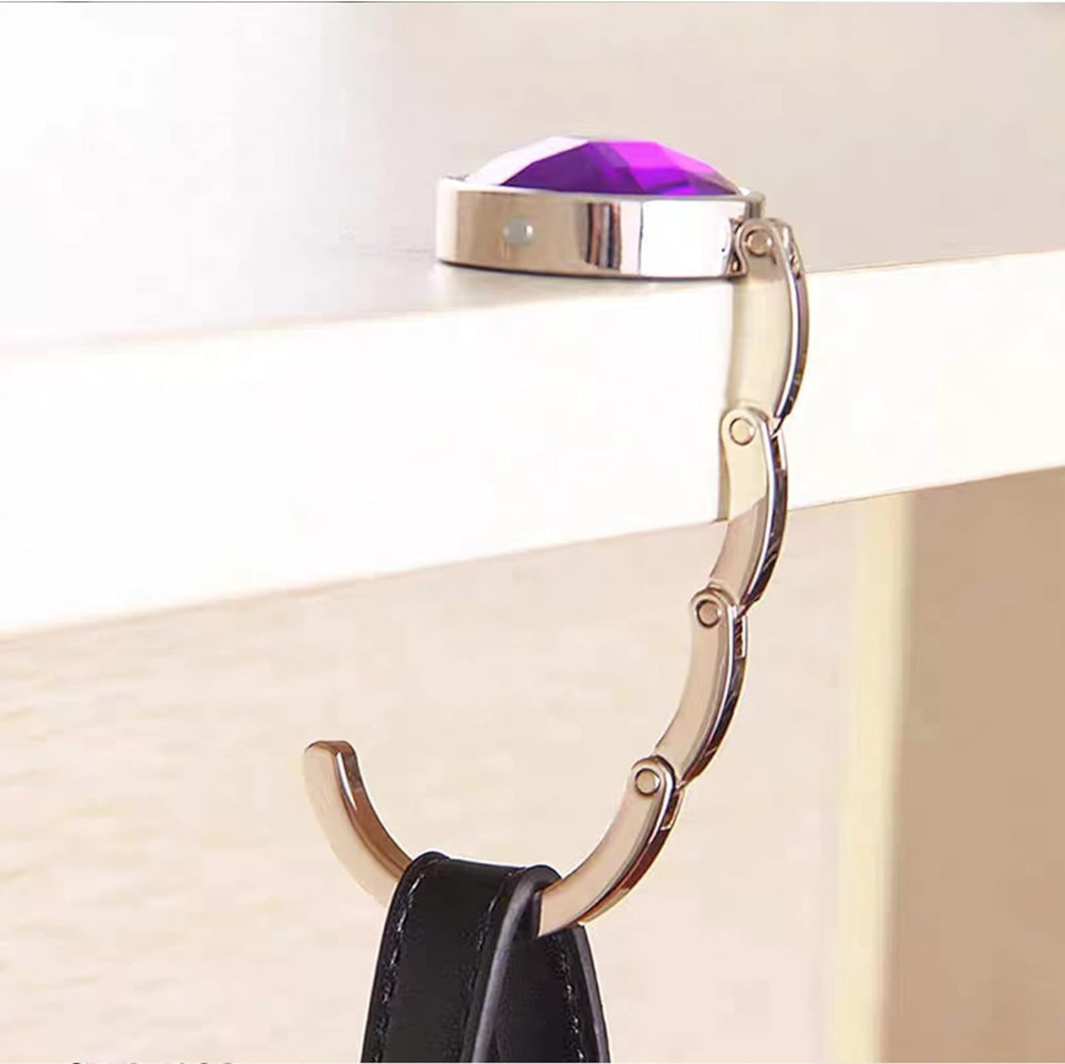 6 PCS Handbag Hooks for Tables,Portable Hook,For Purse Bag Hanger Portable Handb