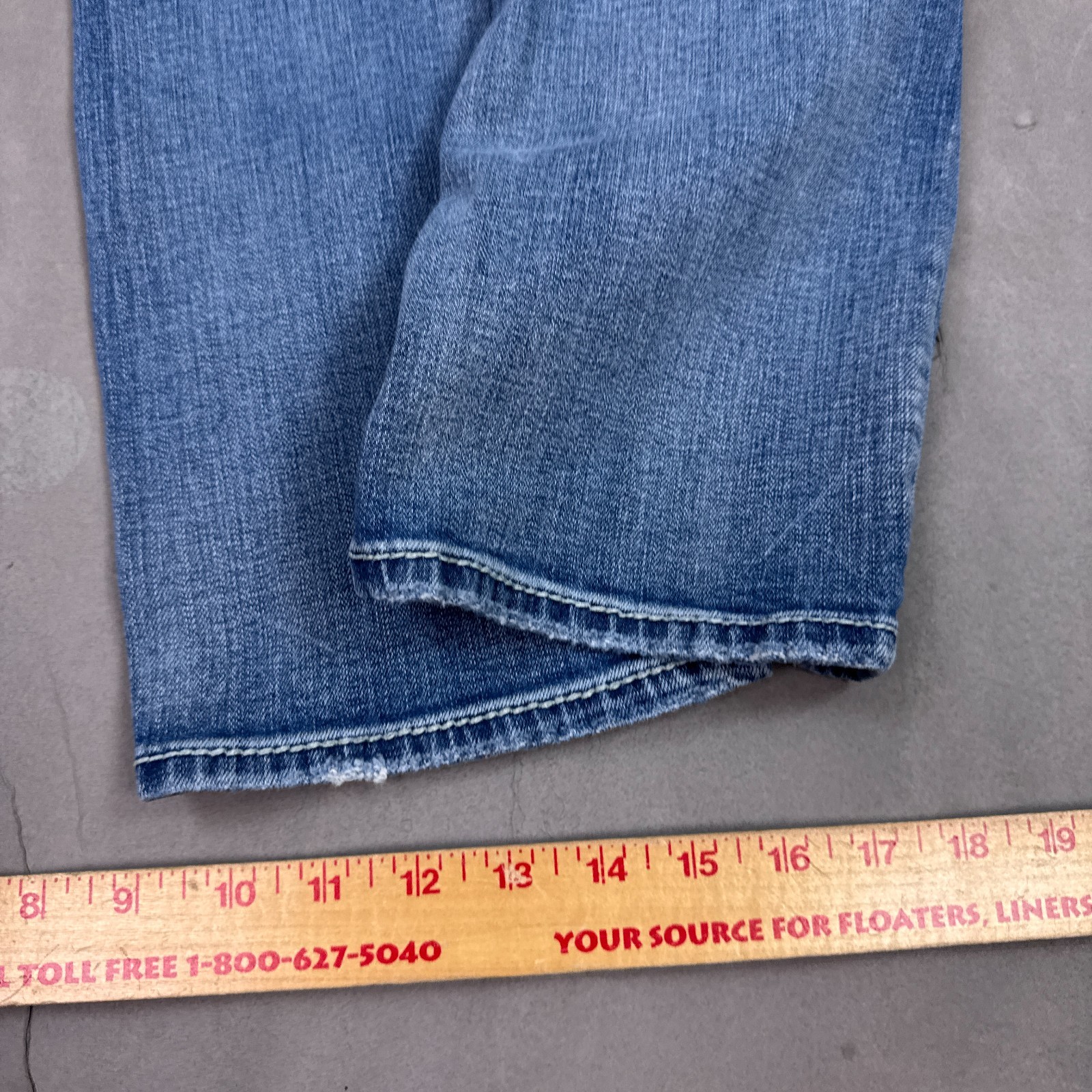 BKE Buckle Jeans Mens 30×32 Blue Jake Denim Pants Washout Faded Stretch Straight