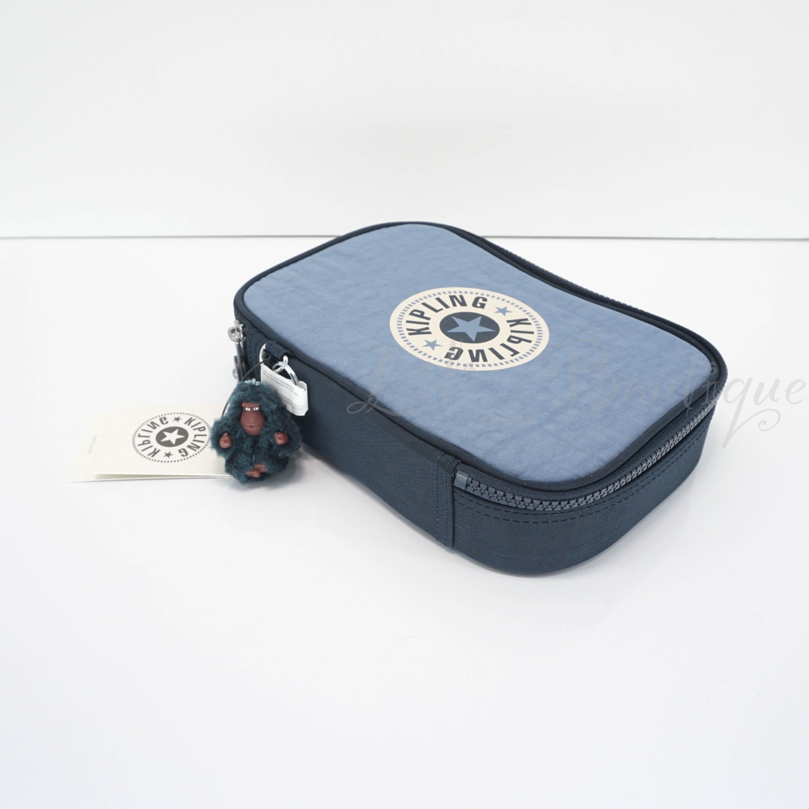 Defect Kipling KI1074 100 Pens Pencil Accessory Case Polyamide True Blue Bold 49