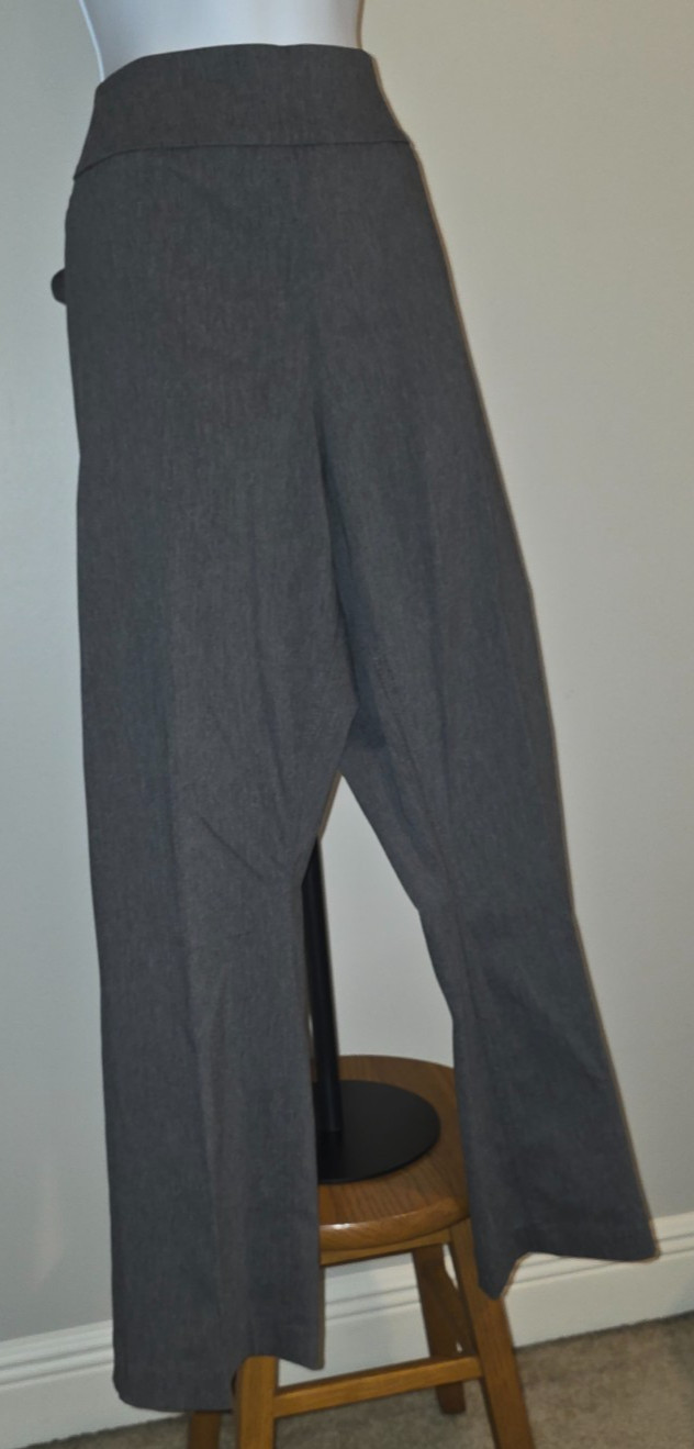 NWT Westbound Park Ave Fit Slim FX Gray Pull-On Pants Women’s 20W Short