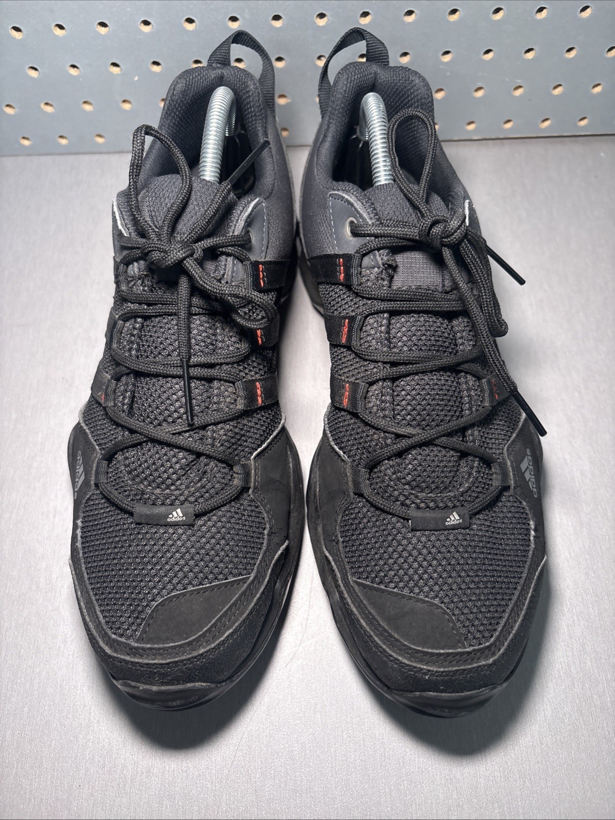 Adidas AX2 Traxion Black Trail Running Shoes Mens Sz 10 Hiking Outdoors Gorpcore