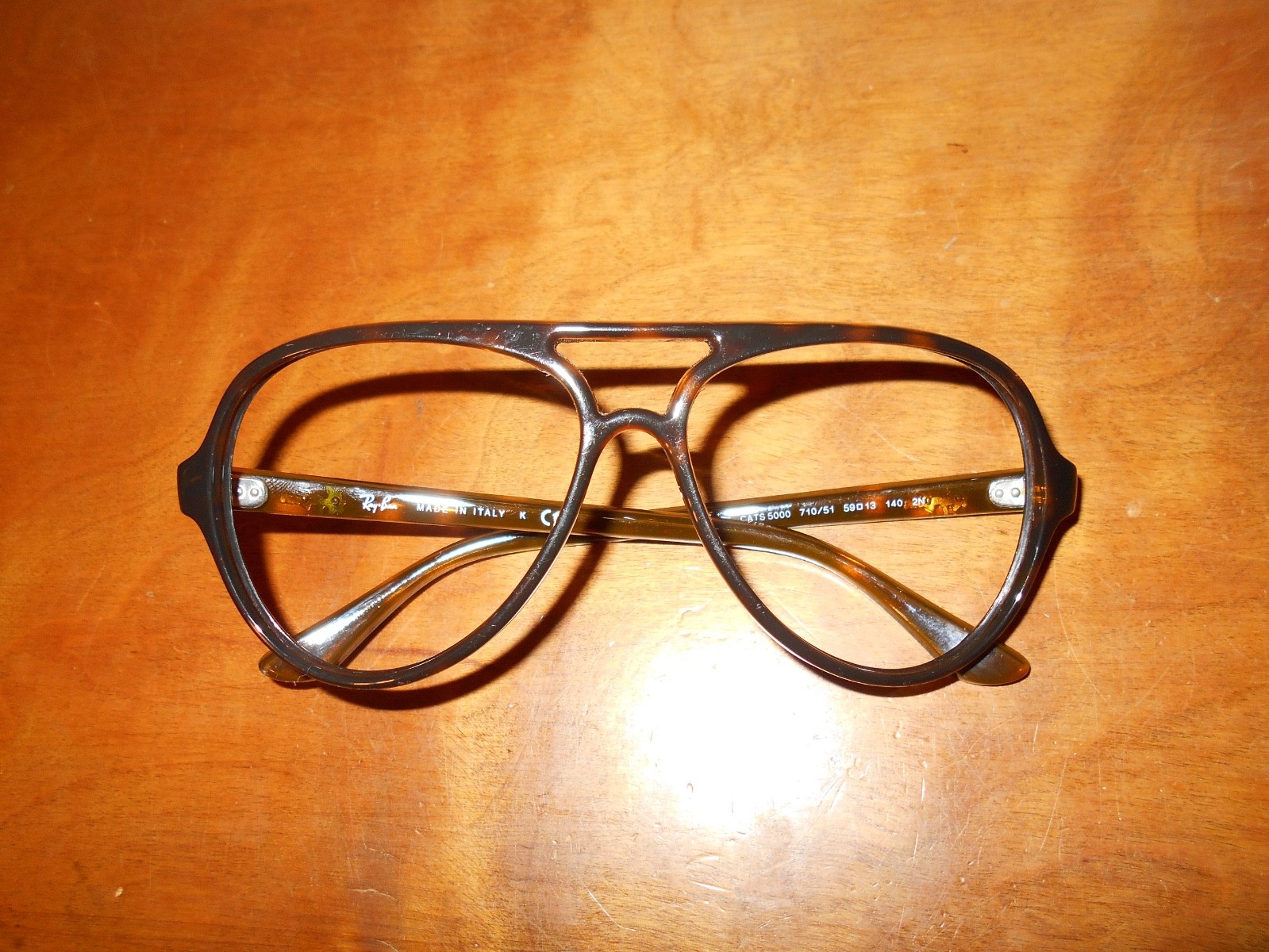 Ray Ban RB 4125 CATS 5000 710/51 Havana Frame Sunglasses