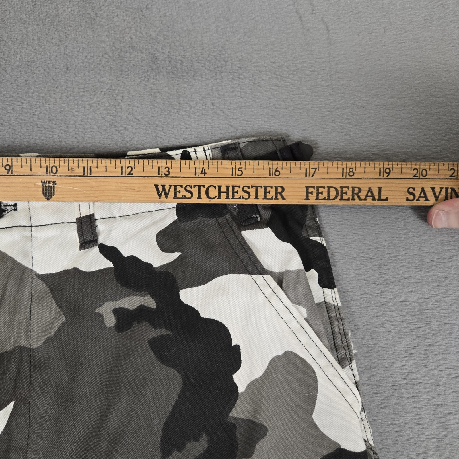 Rothco Urban BDU Cargo Pants Mens Medium Black White City Snow Camo Tactical
