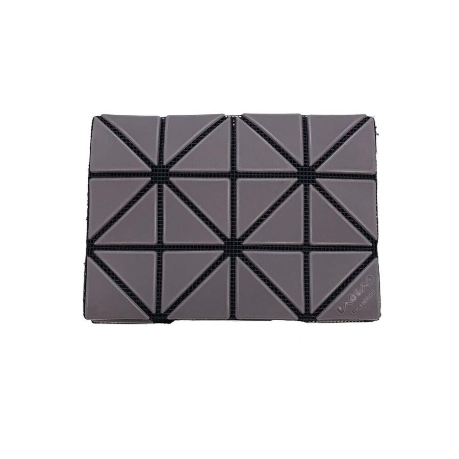 BAO BAO ISSEY MIYAKE Card Case Gray Matte Panel Design H8cm x W11cm