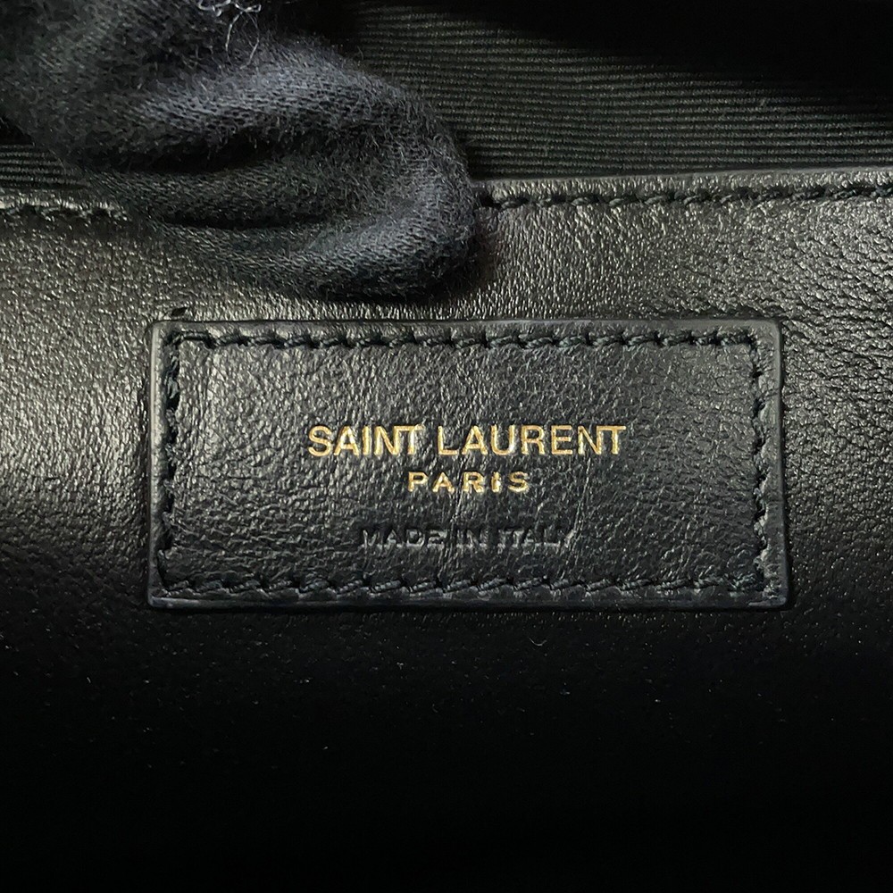 SAINT LAURENT PARIS Jamie 4.3 Chain Shoulder Bag Size Large Lambskin Light M…
