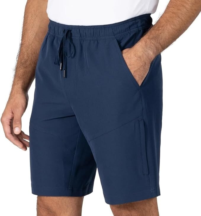 Gerry Men’s Pull-On Trail Shorts, Blue, Size S