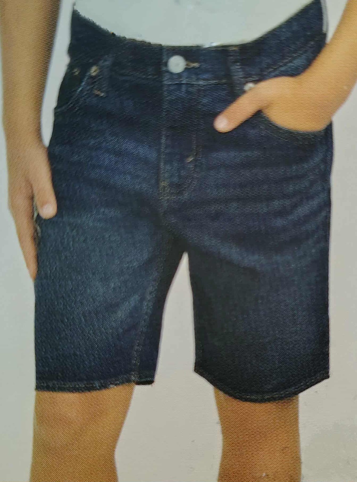 Levi’s Boys 511 Stretch Soft Flexible 5 Pockets Denim Slim Fit Short Blue 16R 28