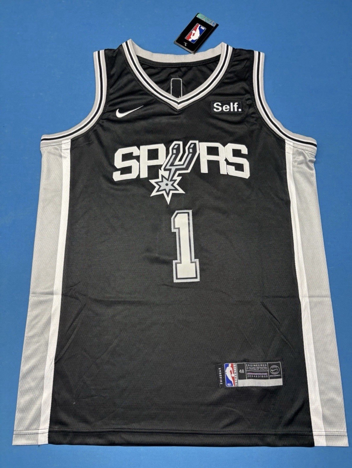 Adult Medium Victor Wenbanyam San Antonio Spurs #1 Jersey