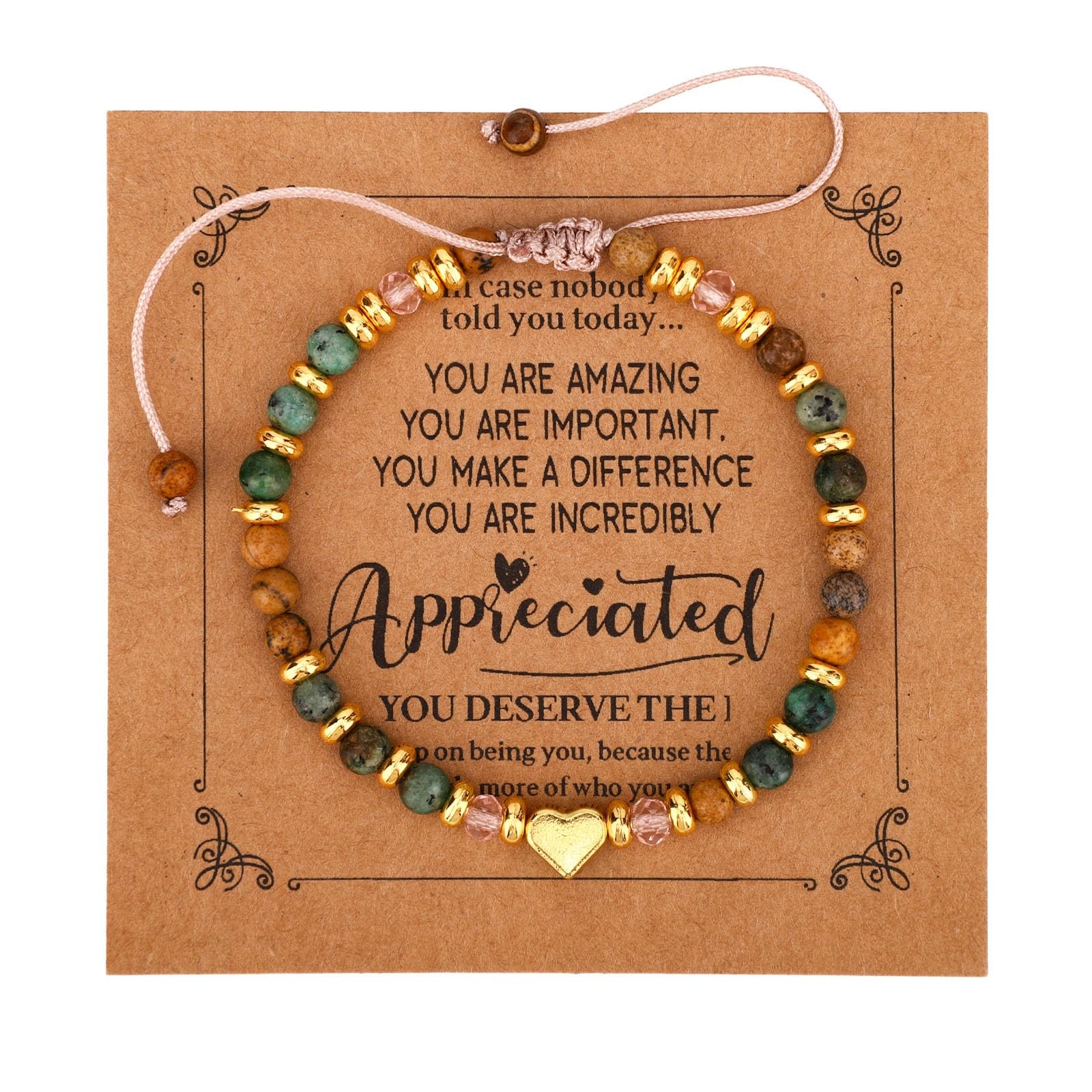 Mikovivi Inspirational Bracelet for Medium, as shown in the detailed picture