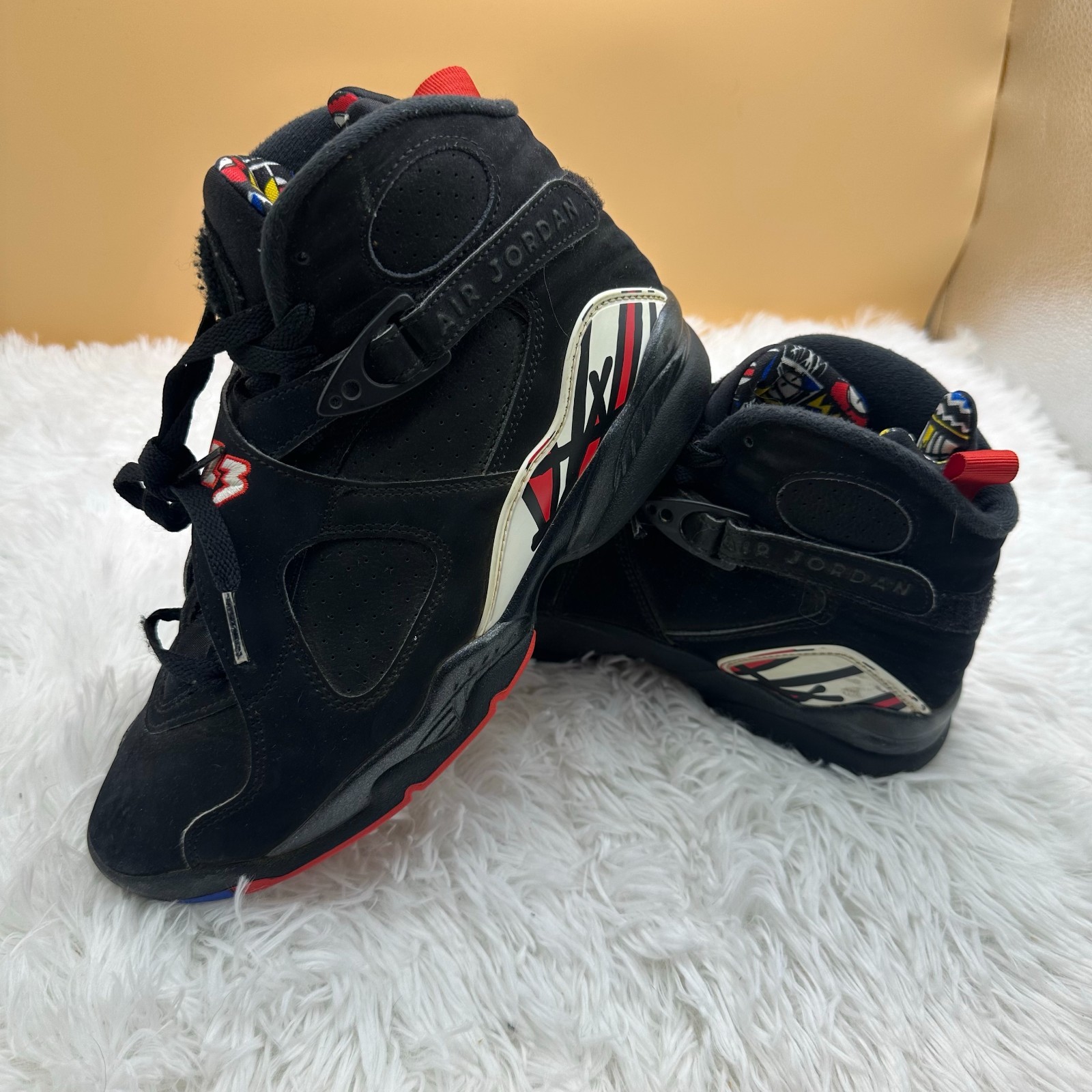 Nike Air Jordan 8 Retro Playoff 2023 Black Red Men’s Size 7 305381-062