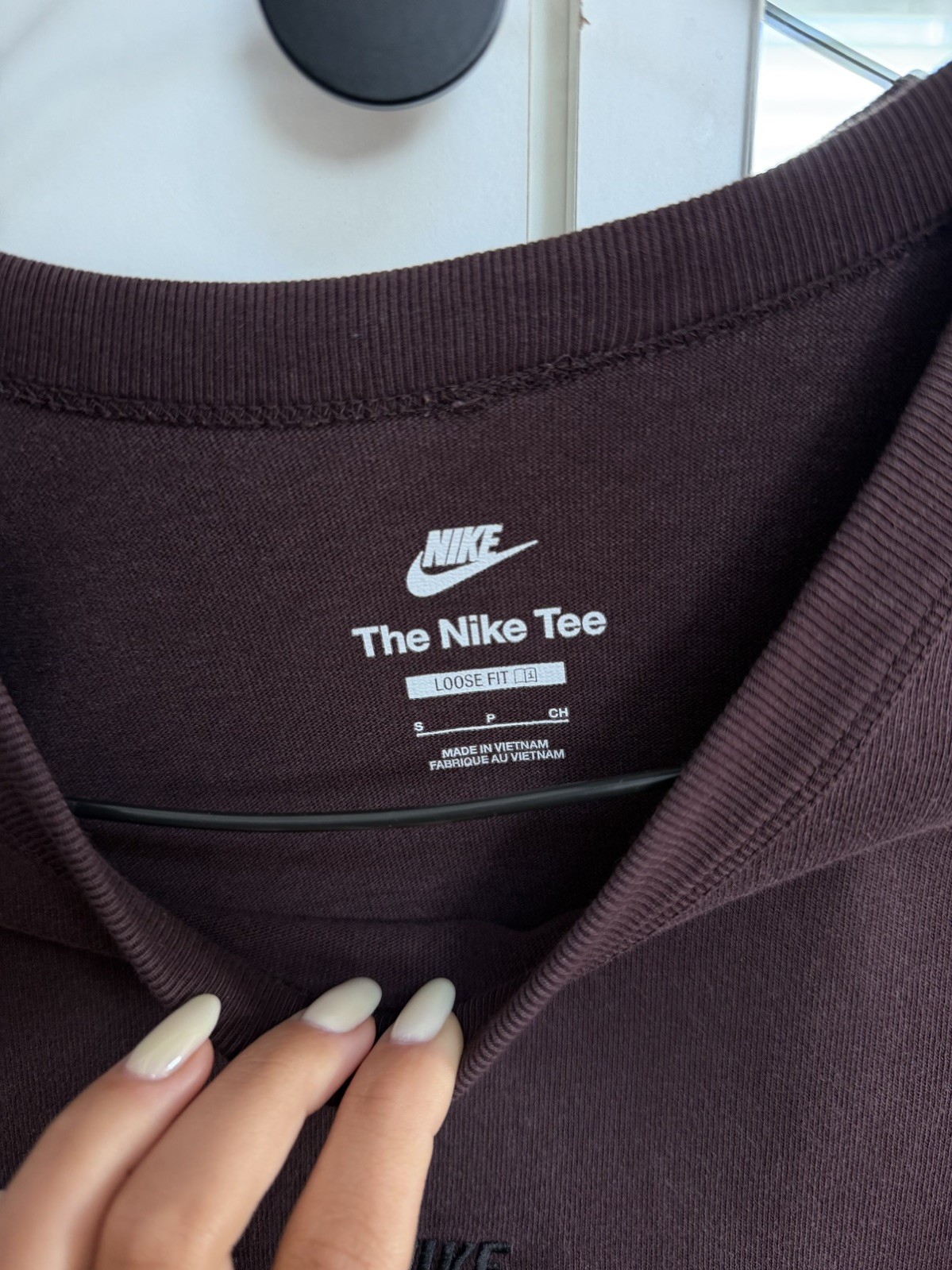 Nike Air Mens T-Shirt – Size S – Brown – Streetwear