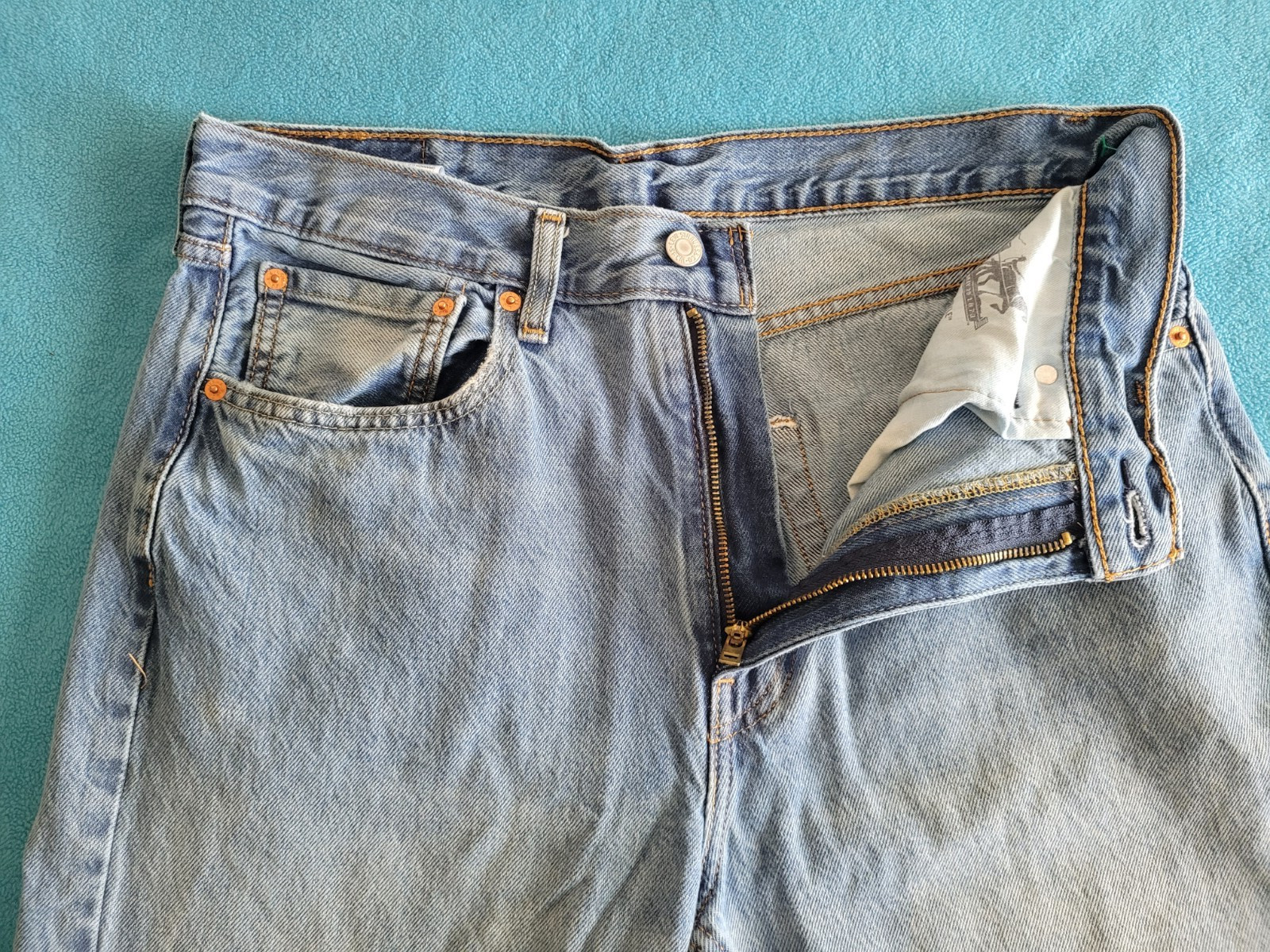 Levi’s 565 Jeans Men’s 33×32 Blue Loose Straight Denim Y2K Grunge Baggy 90s