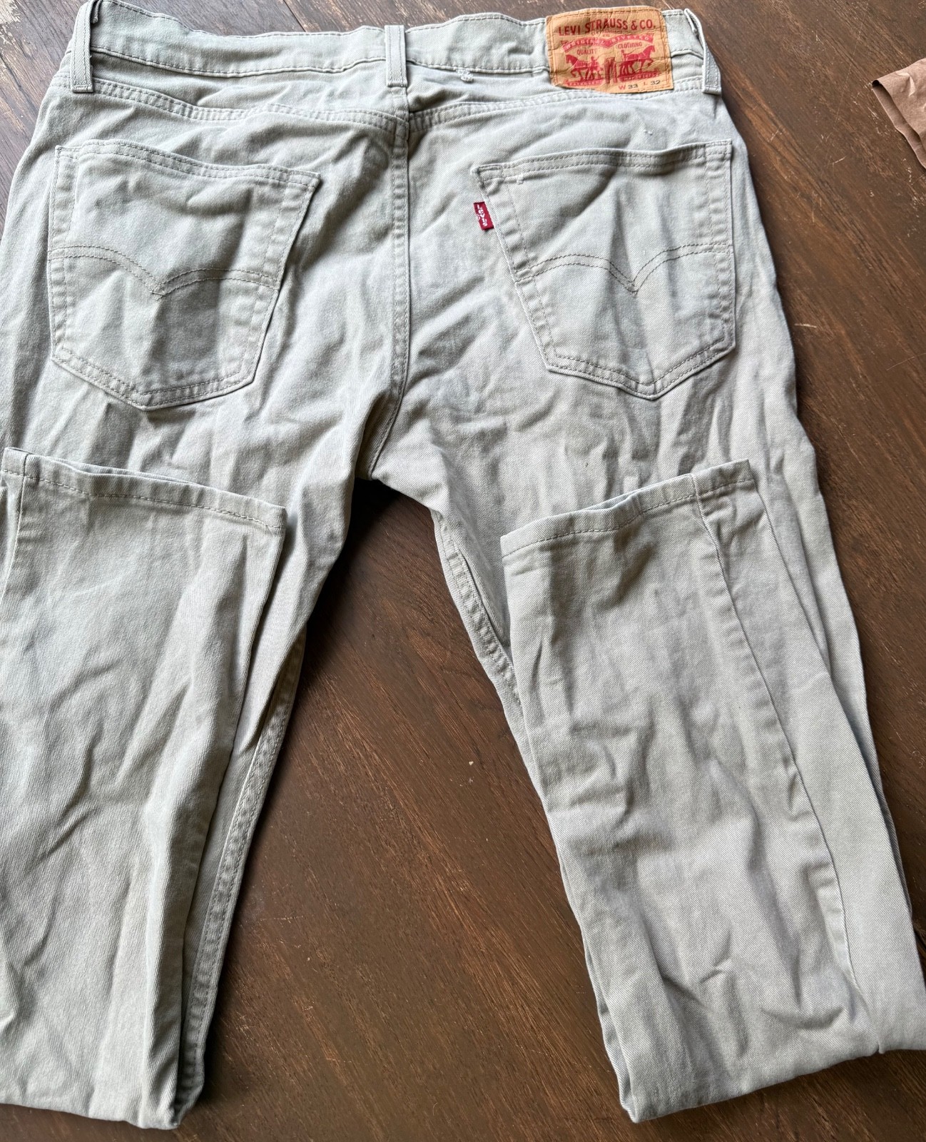 levi 502 32×32 TAN in good used condition