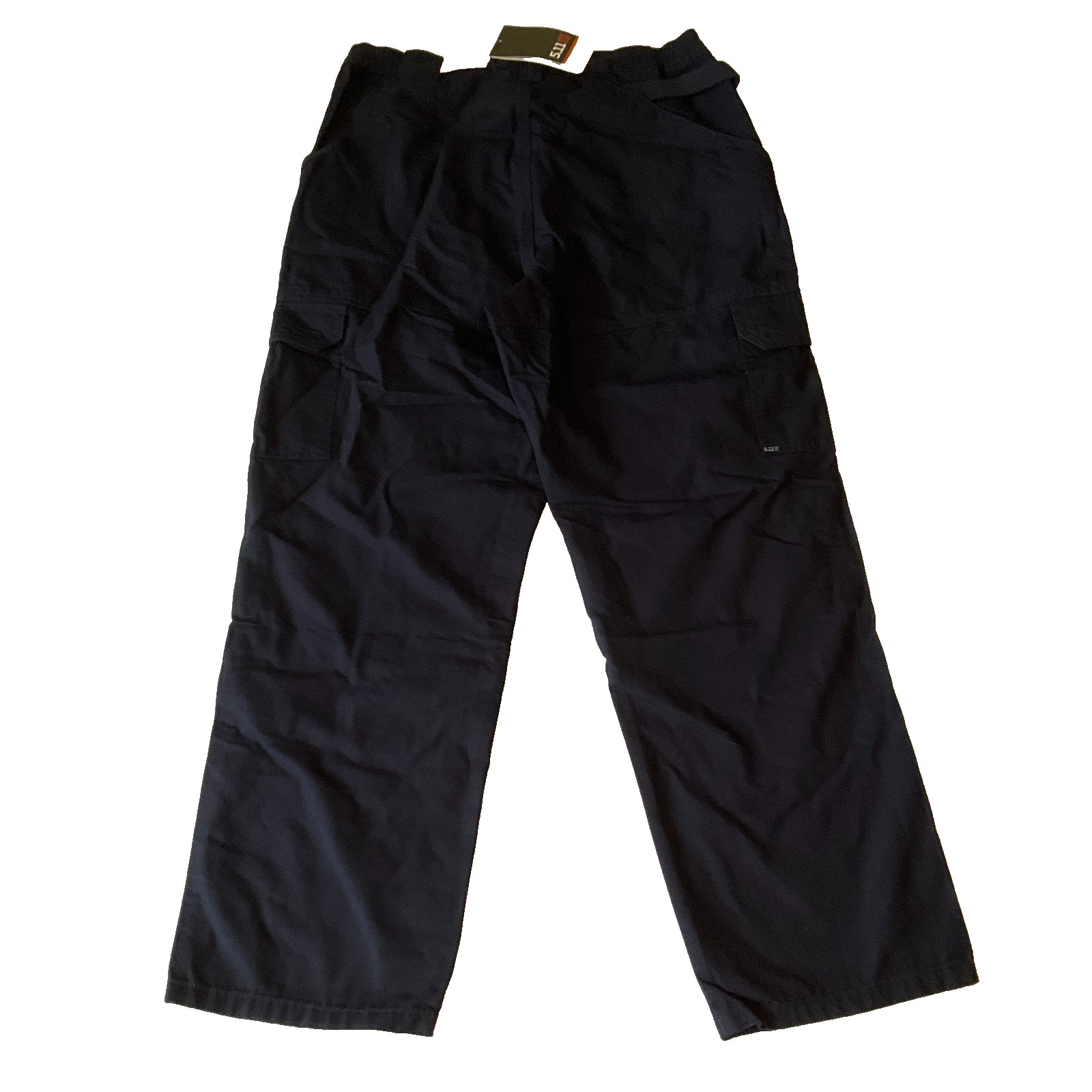 5 11 Tactical Pants Men Size W36 L30 Blue Pockets Adjustable Waist Relaxed 74251