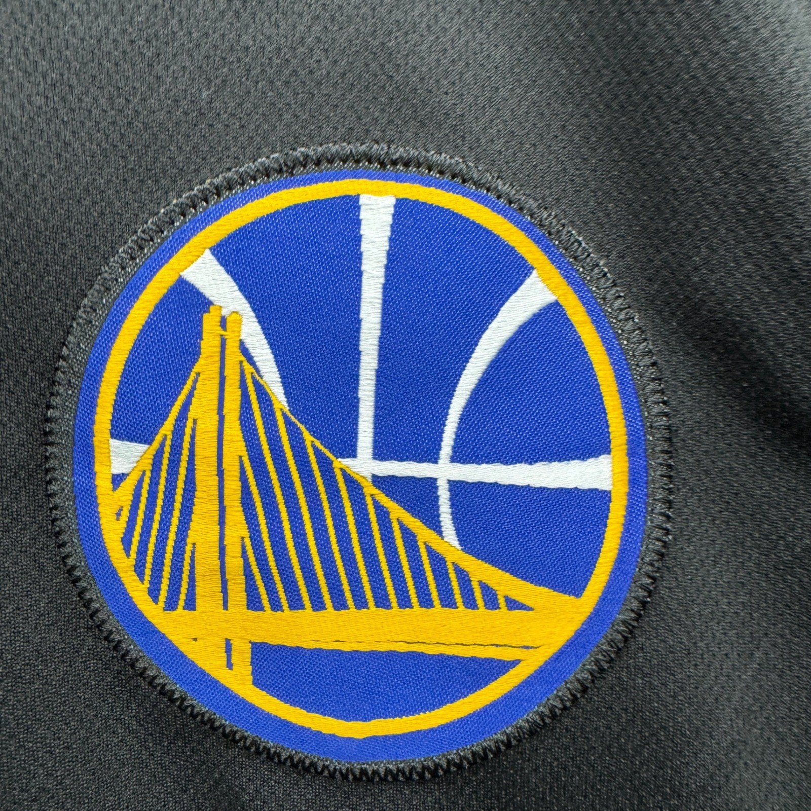NBA Stephen Curry Golden State Warriors Jersey Shirt Mens Large Black Athletic