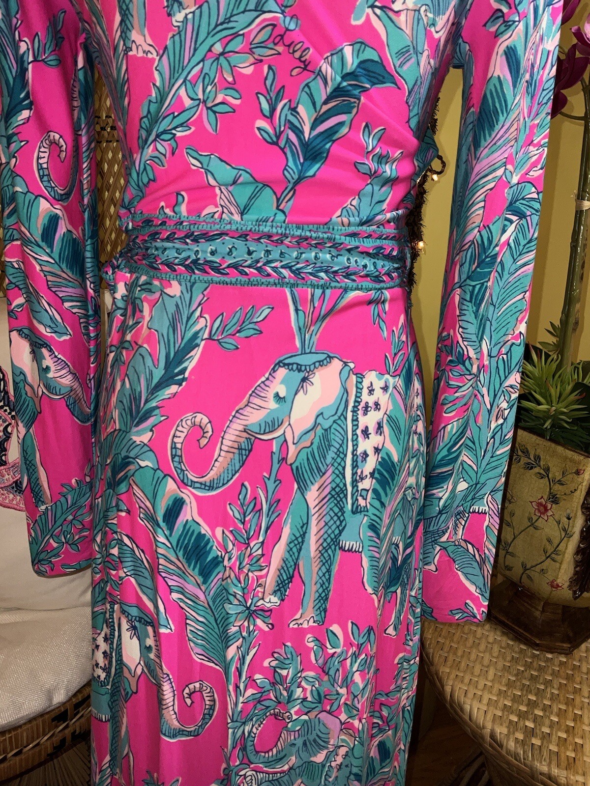 Lilly Pulitzer NWT Marseilles Wrap Maxi Talk Story to Me 🦄 Size XXS,M
