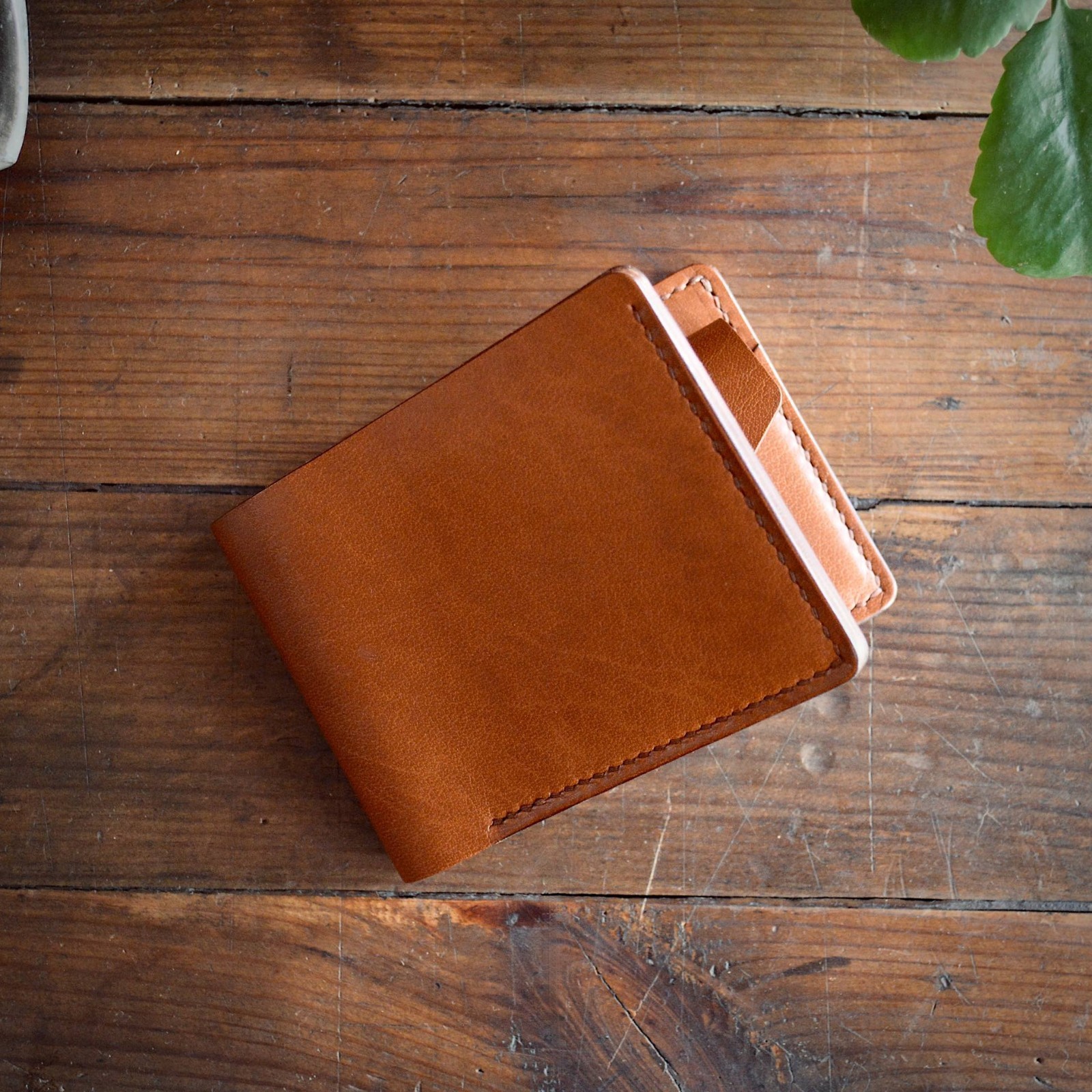 Genuine Leather Minimalist Bifold Wallets For Men RFID Blocking Slim Mens Wallet