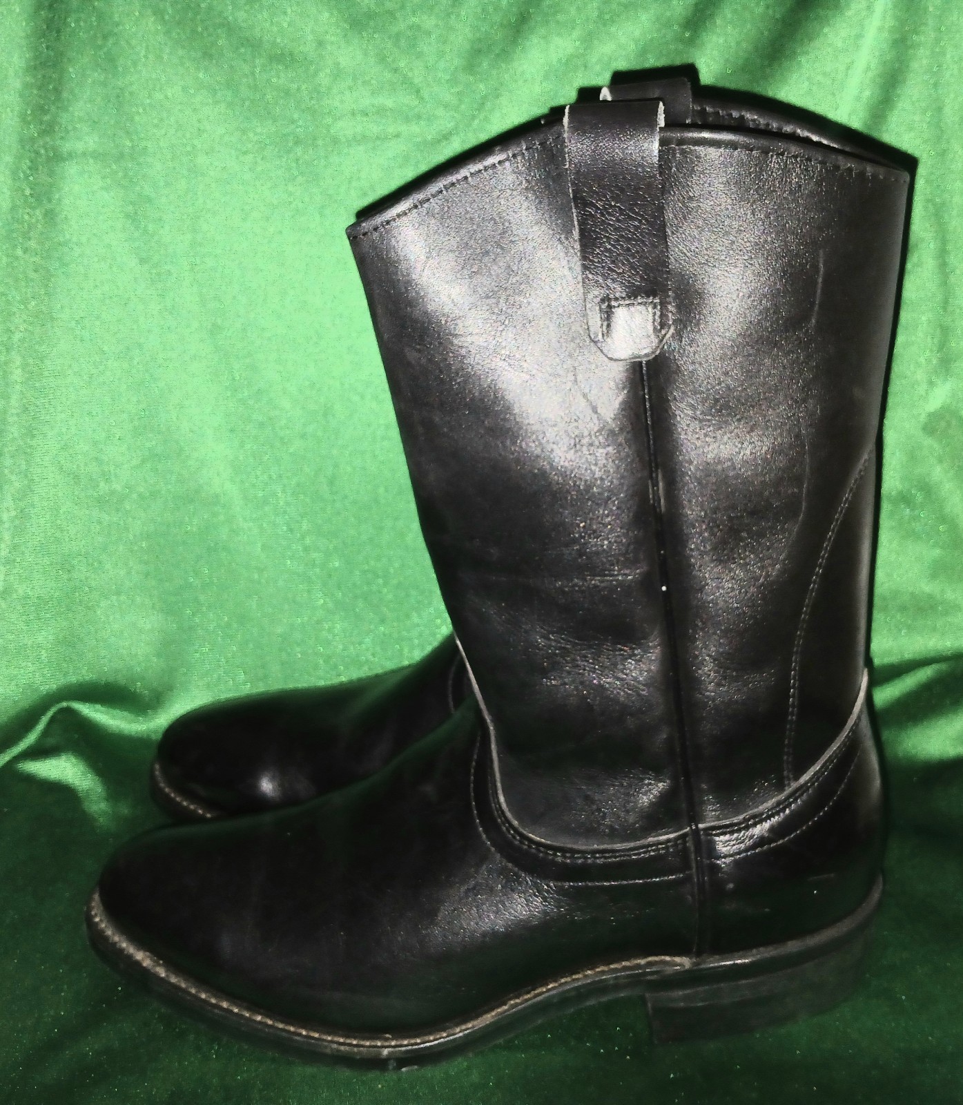 Vtg 1990’s RED WINGS Pecos Pull On Boots! Sz 9 B! Worn Once! Oil Proof Soles!